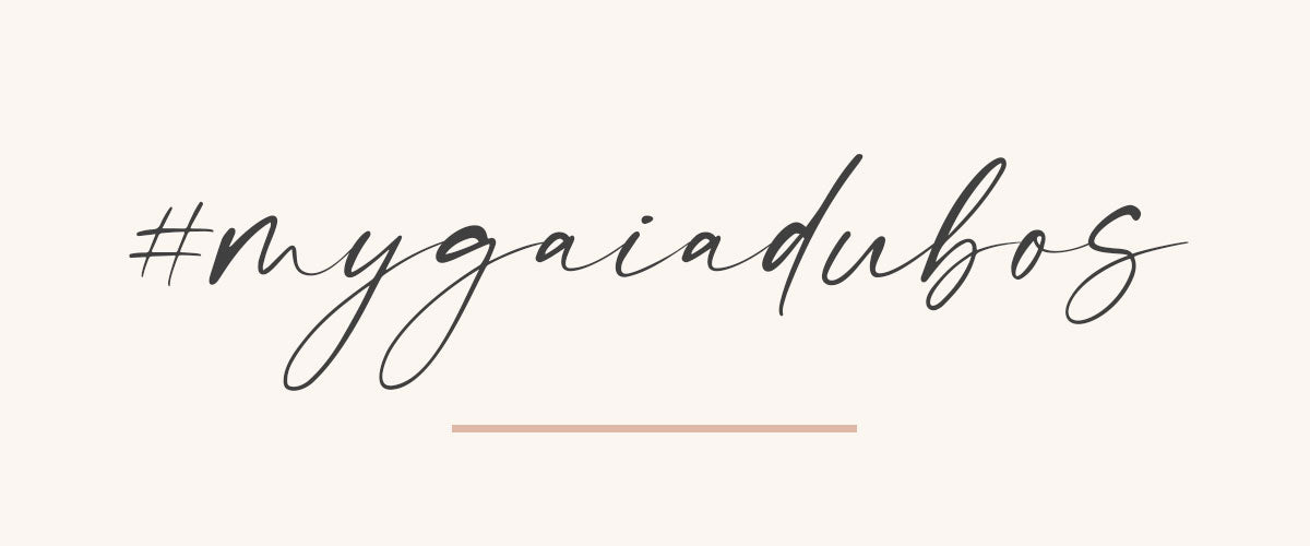 Gaia & Dubos lance le mouvement #mygaiadubos