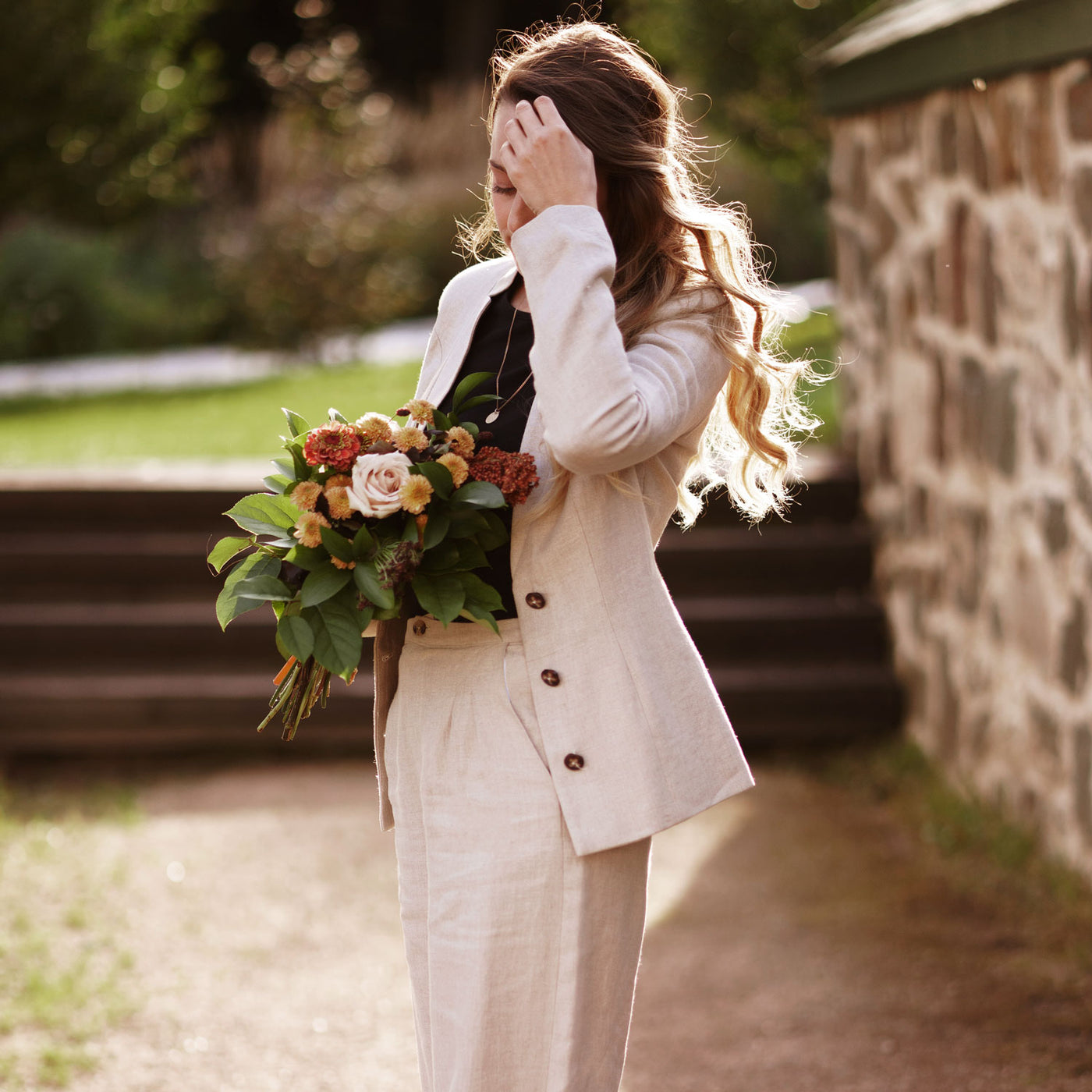 Vêtements pour femmes faits au Québec avec du lin naturel écoresponsable